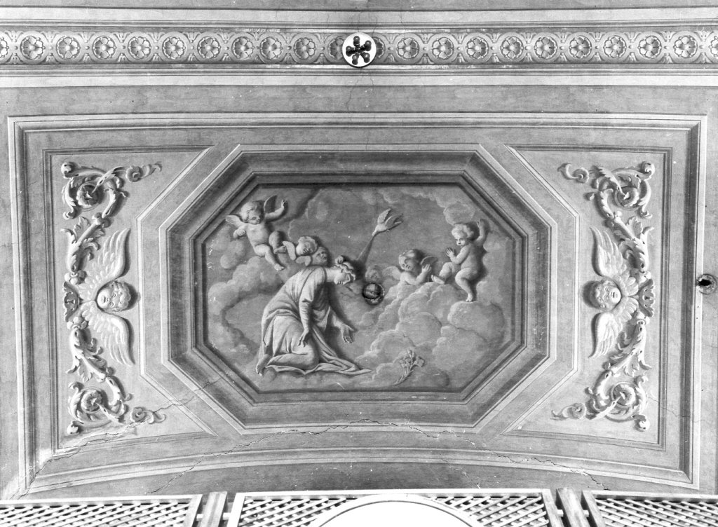Annunciazione e Assunzione (dipinto) di Mattonelli Nicola (sec. XVIII)